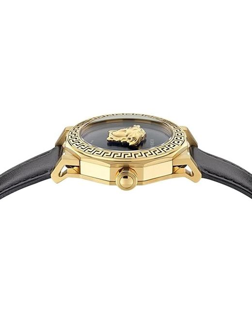 Versace Metallic Medusa Deco Watch