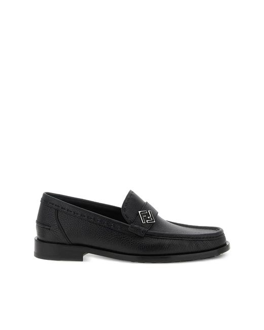 Fendi Black Loafers for men