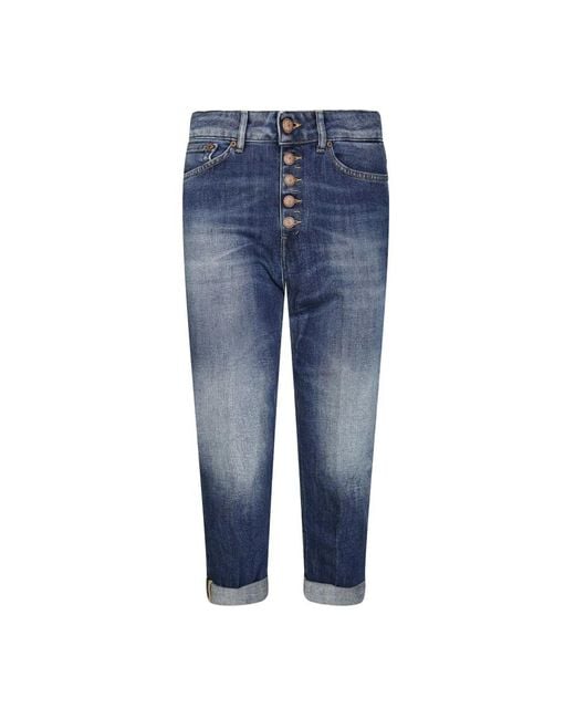Dondup Blue Cropped Jeans