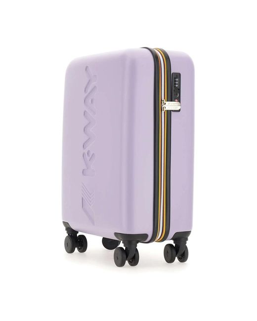 Suitcases > cabin bags K-Way en coloris Purple