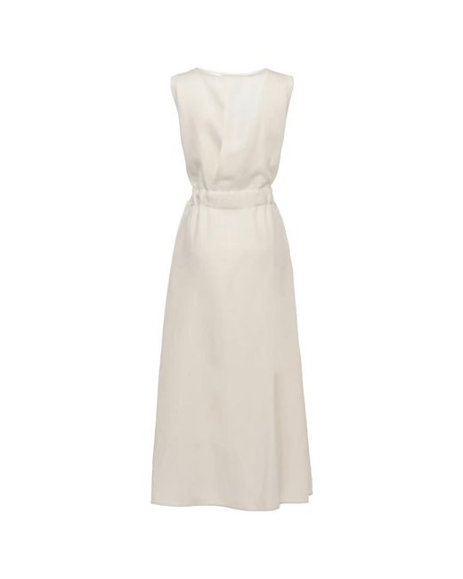 Woolrich Natural Midi Dresses