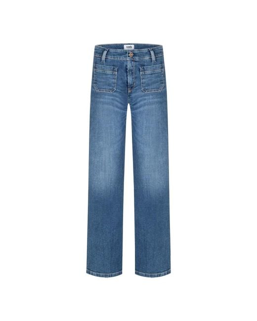 Cambio Blue Bootcut Jeans