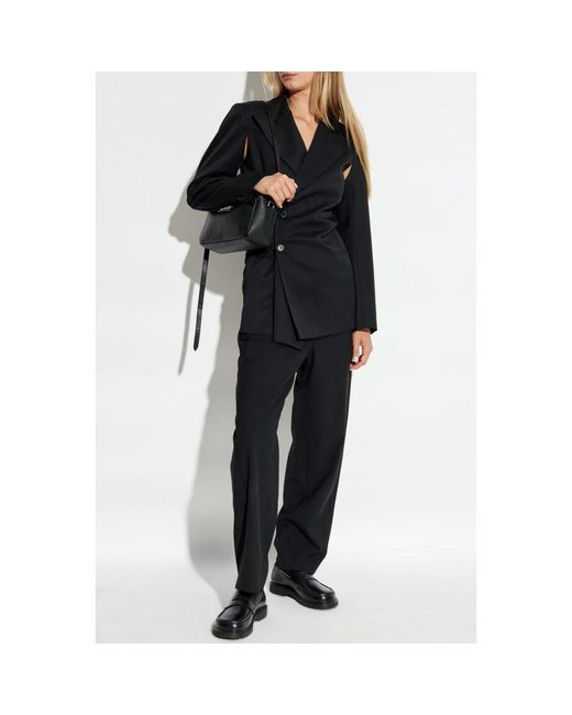 Marni Black Straight Trousers