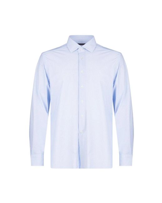 Corneliani Blue Formal Shirts for men