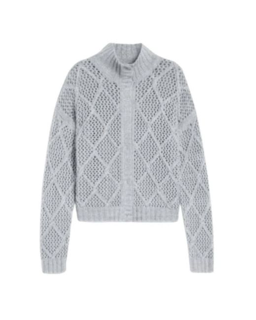 Cardigans Max Mara en coloris Gray