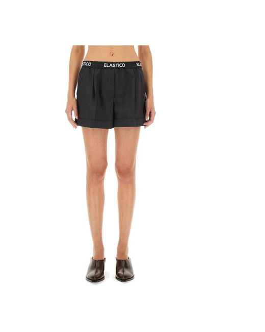Moschino Black Short Shorts