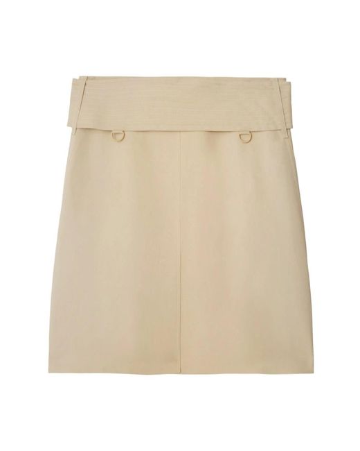 Skirts > short skirts Burberry en coloris Natural
