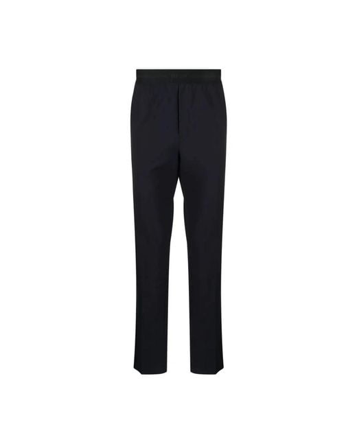 MSGM Black Slim-Fit Trousers for men
