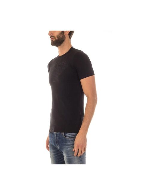 Armani Jeans Black T-Shirts for men