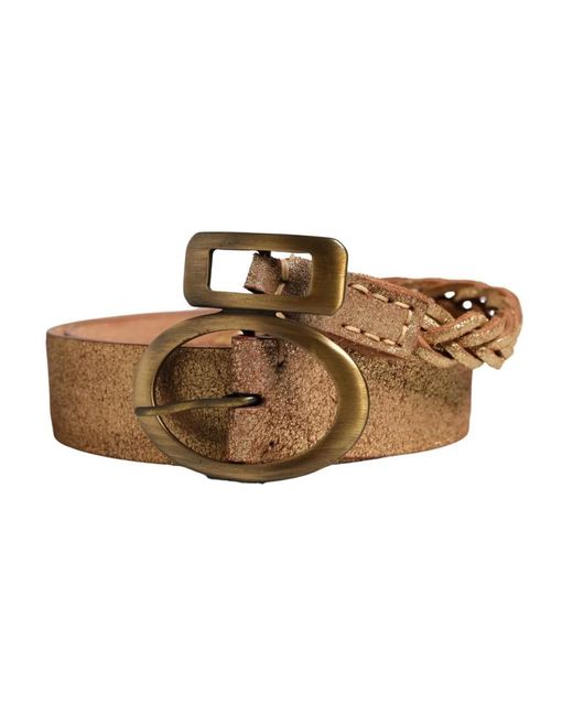 Ermanno Scervino Brown Belts