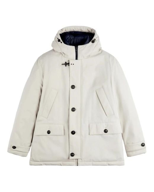 Fay White Winter Jackets for men