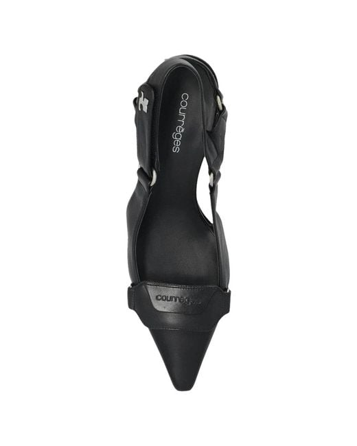 Courreges Black Pumps