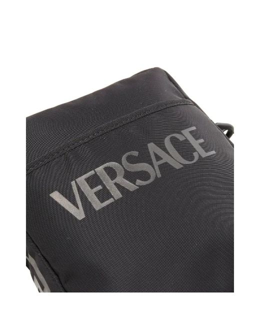 Versace Canvas crossbody-taschen in Black für Herren