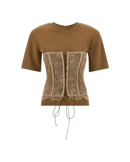 GIUSEPPE DI MORABITO Natural T-Shirts