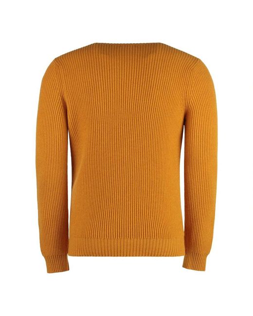 Cashmere Knitwear di Malo in Orange da Uomo