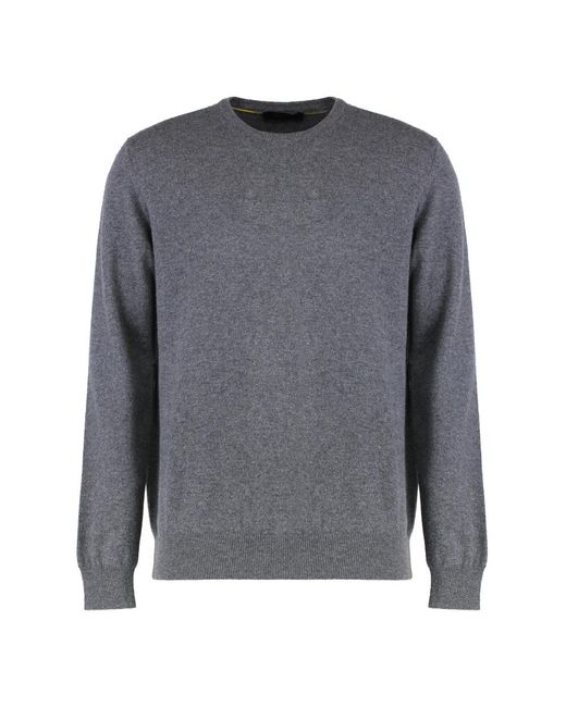 Moorer Gray Cashmere Knitwear for men