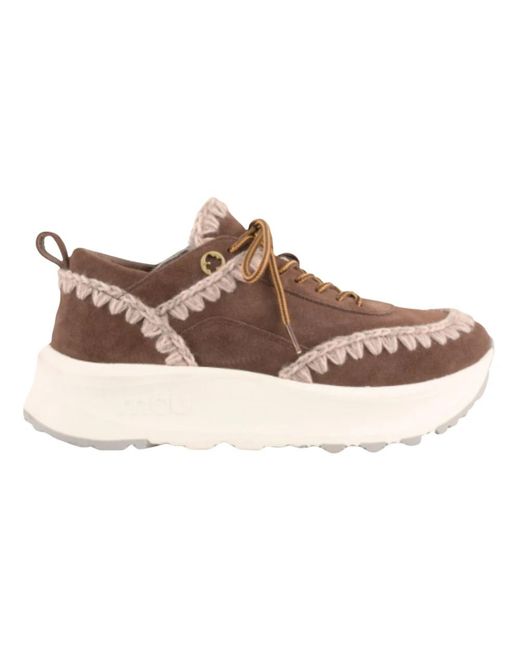 Mou Brown Eskimo Sneaker