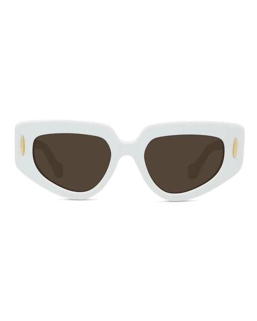 Sunglasses di Loewe in White