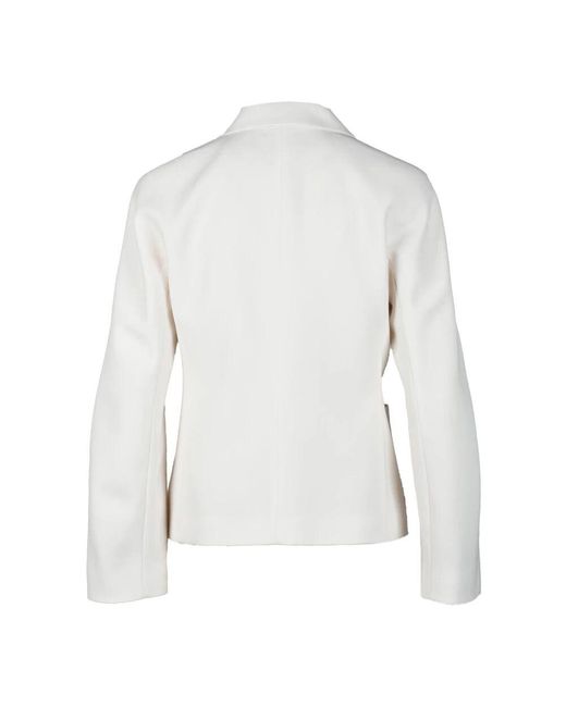 Max Mara White Blazers