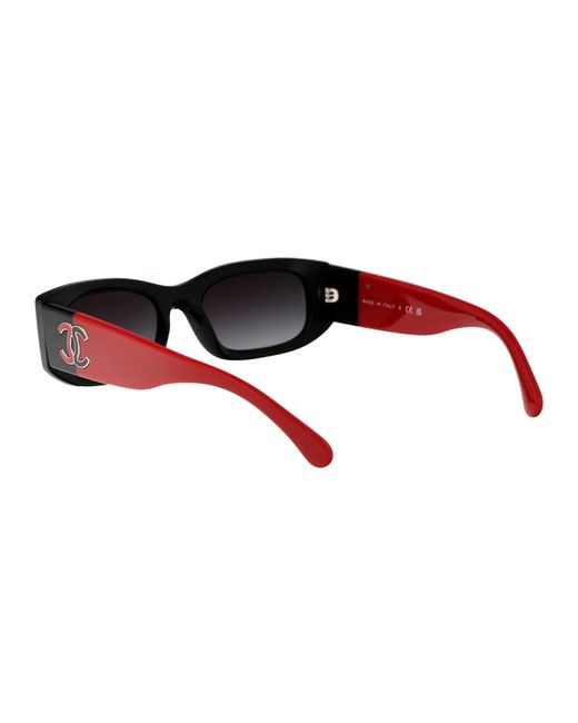 Chanel Black Stylische sonnenbrille für sonnige tage