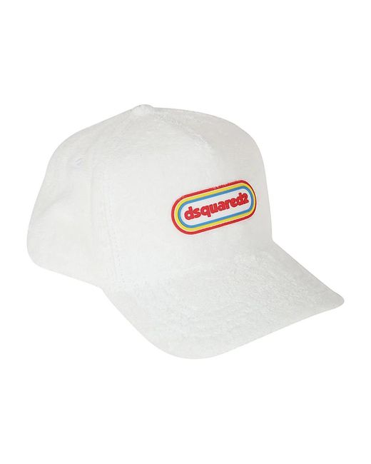 Stylish men's hat di DSquared² in White