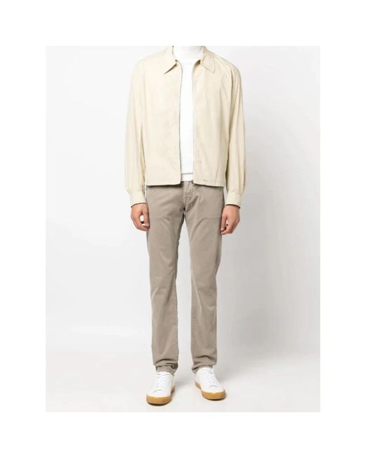 Jacob Cohen Gray Slim-Fit Trousers for men
