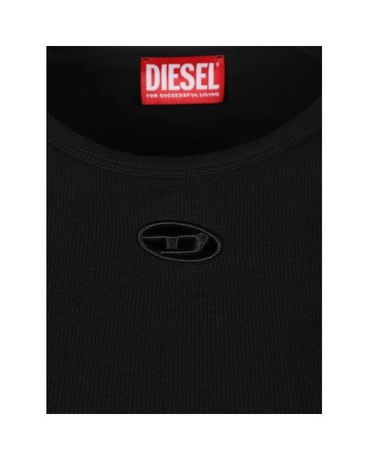 DIESEL Black T-Shirts