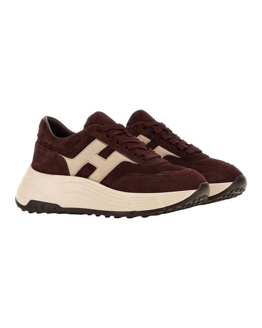 Hogan Brown Sneakers