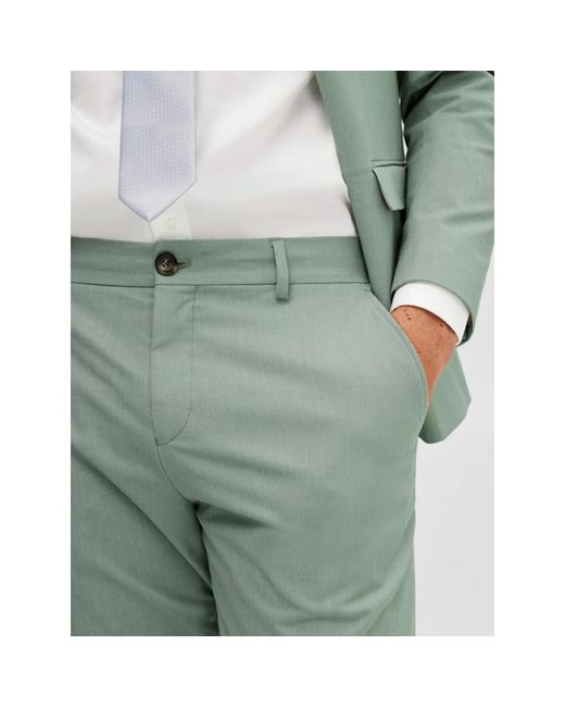 SELECTED Sweathose in Green für Herren