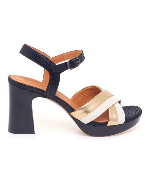 Chie Mihara Blue High Heel Sandals