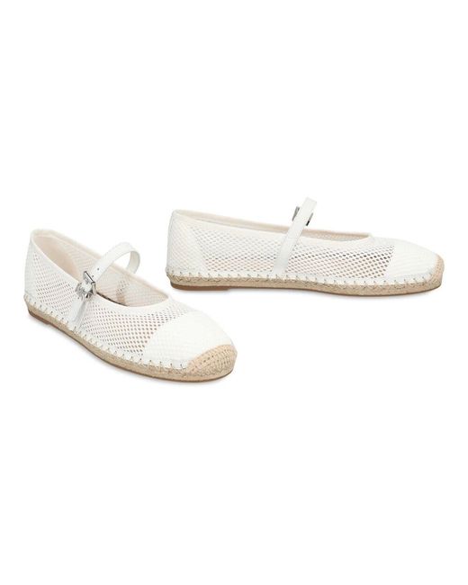 Michael Kors White Espadrilles