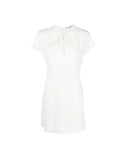 Short Dresses Stella McCartney de color White