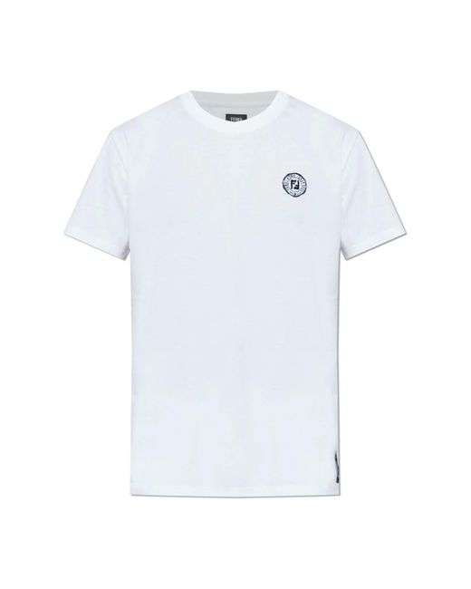 Fendi Blue T-Shirts for men