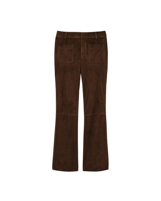 Wide Trousers Ba&sh en coloris Brown