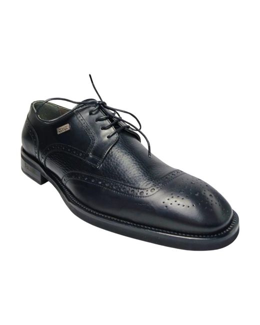 Pollini Black Laced Shoes for men