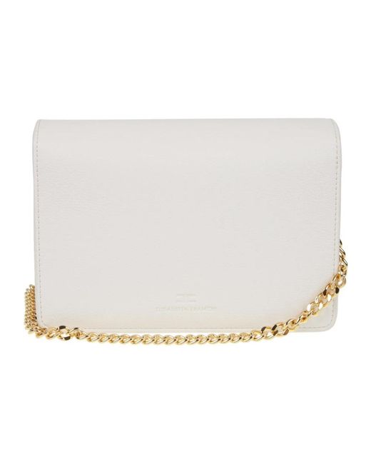 Elisabetta Franchi White Cross Body Bags