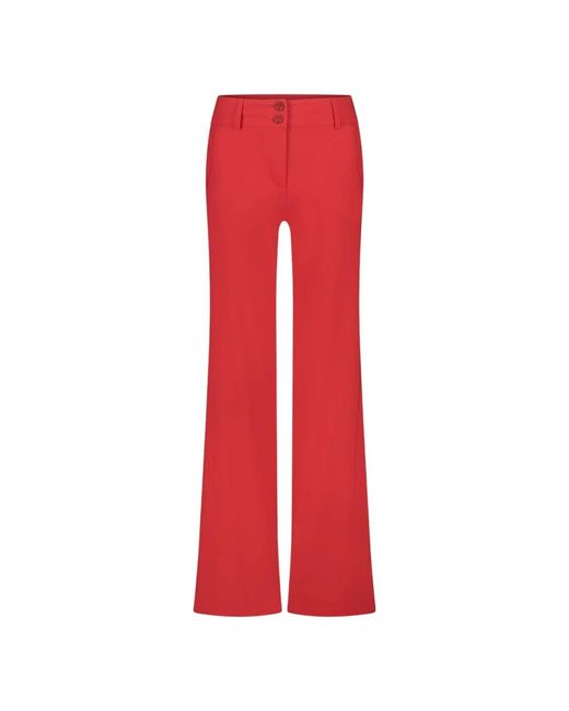 Trousers > wide trousers Jane Lushka en coloris Red
