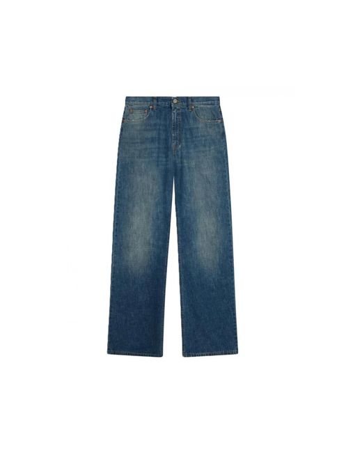 Wide Jeans Dondup de color Blue