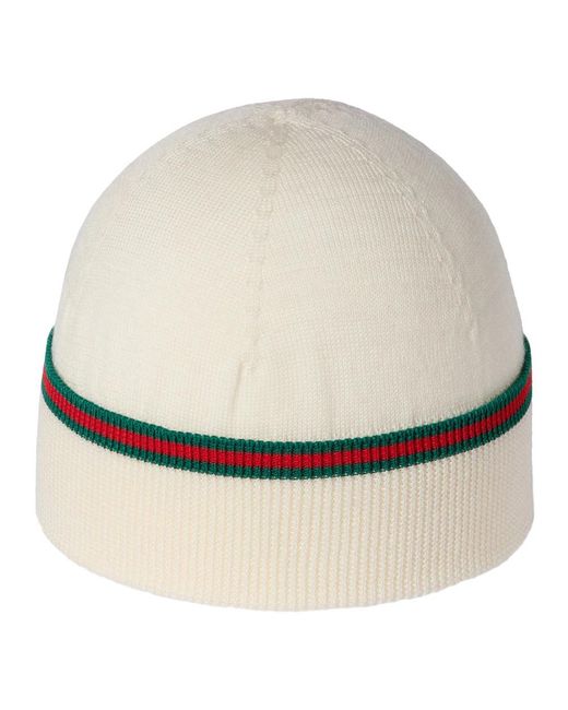 Gucci Natural Beanies