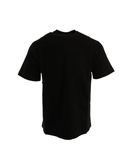 Armani Tops ,Zwart ,Katoen T-Shirt in het Black voor heren