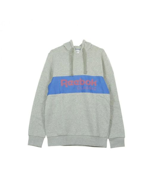 Reebok Blue Hoodies for men