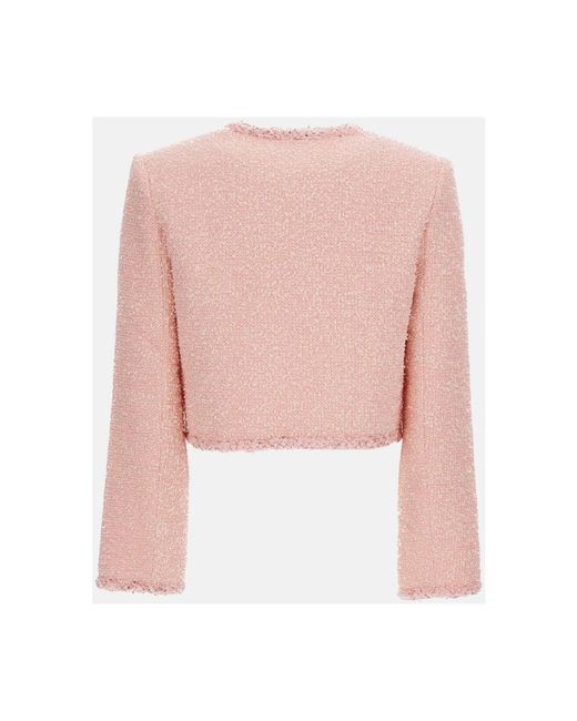 Self-Portrait Pink Tweed Jackets