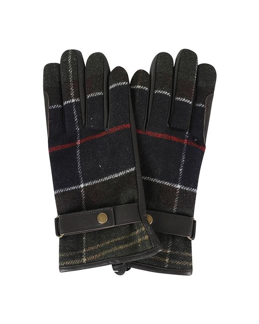 Barbour Accessoires ,Veelkleurig ,Waterdichte Handschoenen Voor Buitenactiviteiten in het Black