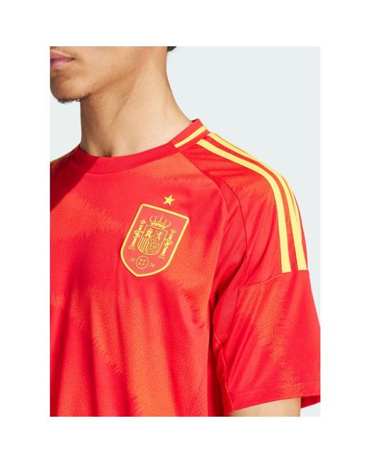 Adidas Spanien heimtrikot 24 in Red für Herren
