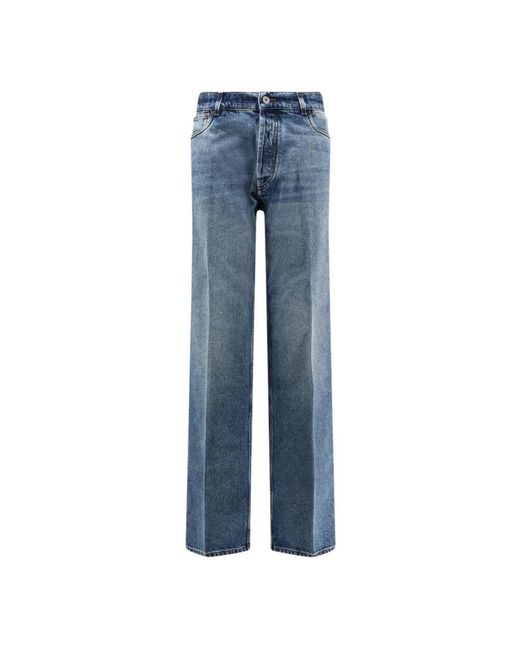 Miu Miu Blue Straight Fit Jeans