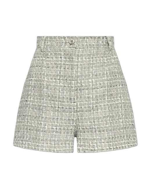 Dolce & Gabbana Gray Short Shorts