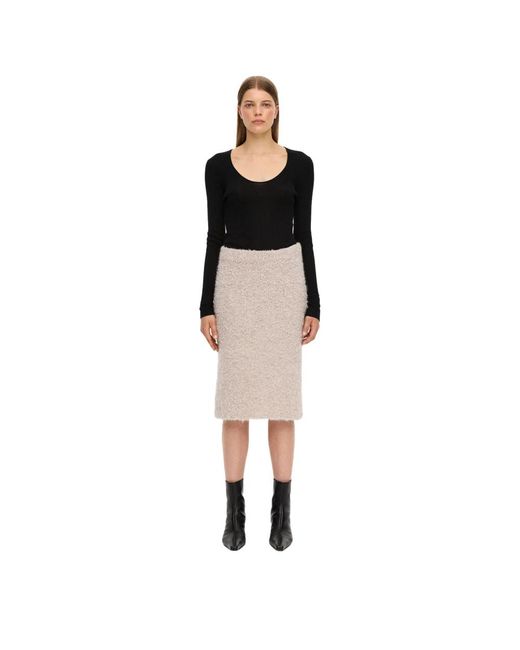 By Malene Birger Midi Skirts in het Natural