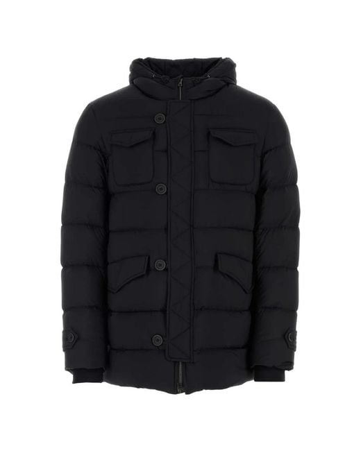 Herno Blue Down Jackets for men