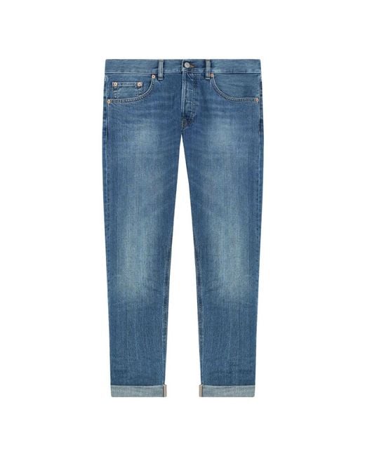 Dondup Slim-Fit Jeans in het Blue voor heren