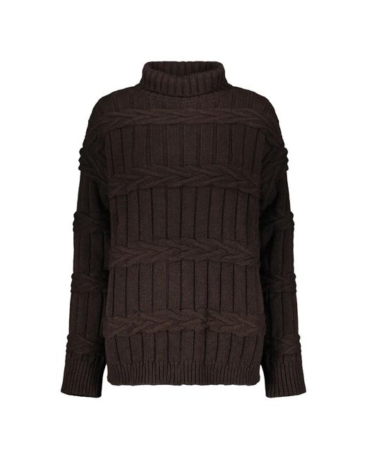 Moorer Black Turtlenecks